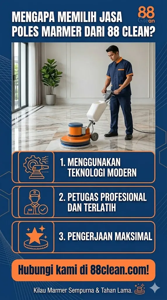 keunggulan jasa poles marmer tangerang